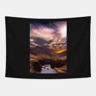 Sunny Mountains Tapestry