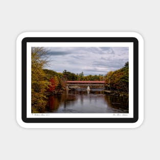 Saco River Autumn Magnet