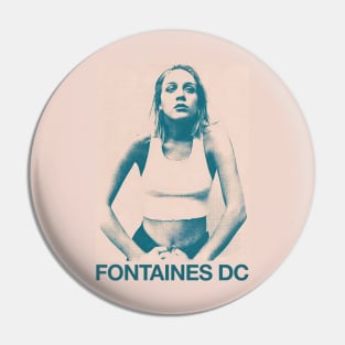 Fontaines DC • • • • Retro Indie Design Pin