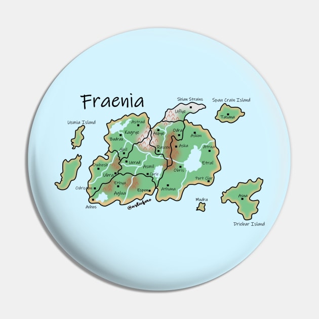 Fraenia Region Pin by Articfoxo