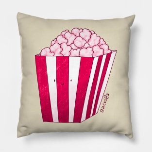 Popcorn in PINK shade Pillow