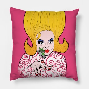 Martian Spy-Girl Pillow