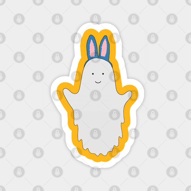 Don't Worry, Be Hoppy! Magnet by The Spooky Cottage