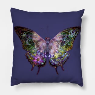 Butterflies, Celestial Garden Butterfly’s Soul in Lilac Pillow