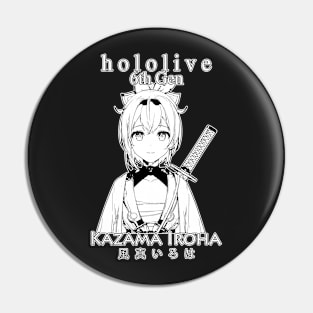 Kazama Iroha Hololive 6th Gen Pin