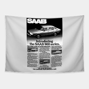 SAAB 900 RANGE - advert Tapestry