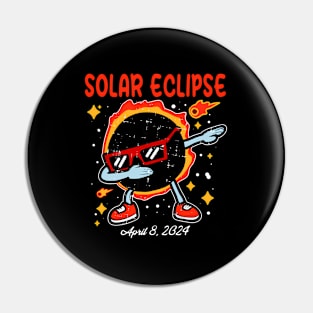 Dab Sun Solar Eclipse 2024 Totality April 8 Pin