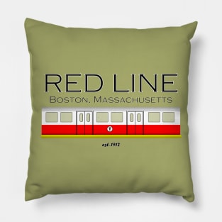 Red Line Pillow