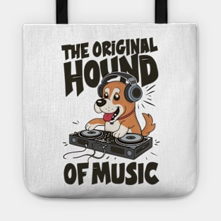 Hound of Music Funny DJ Dog Tote