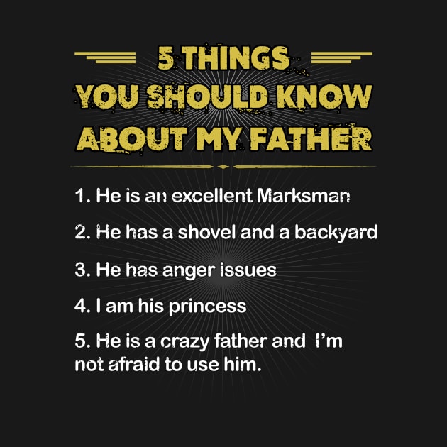 5 Things You Should Know About My Father by SkivingtonAllanss