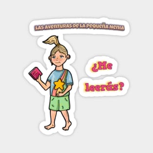 ¿Me leerás? - The Adventures of Little Nenia - Spanish version Magnet