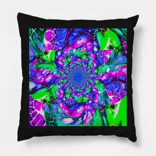 Stocksom Abstract Fractal Pillow