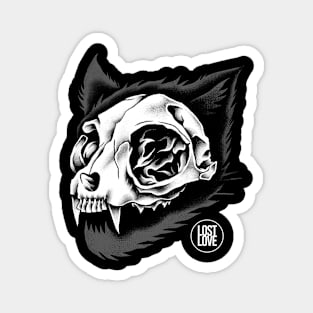 Cat Skull Magnet