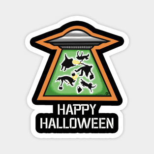 Trick or Treat UFO Magnet
