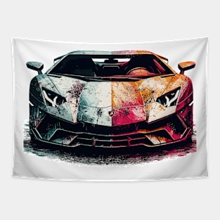 Lamborghini aventador Tapestry