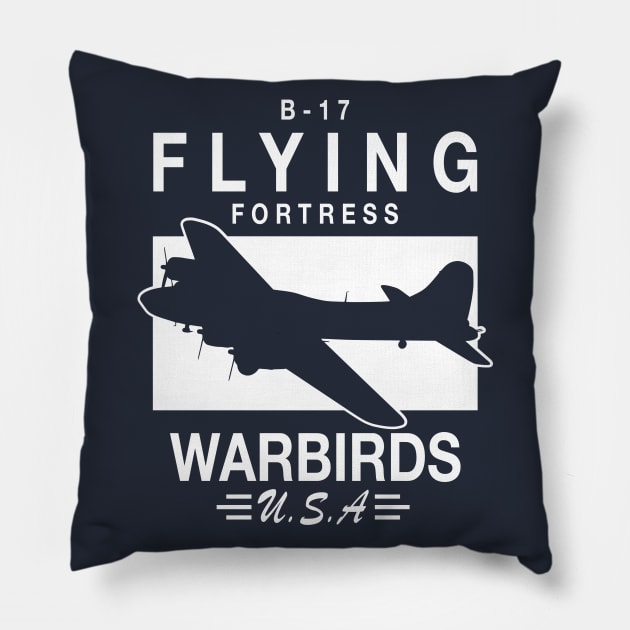 B-17 Flying Fortress Pillow by TCP