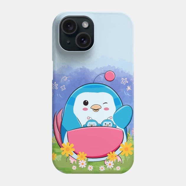 Chickapeep with background- Coexistence Webcomic Phone Case by Coexistence The Series