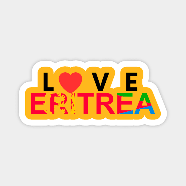 Eritrea Magnet by Amharic Avenue