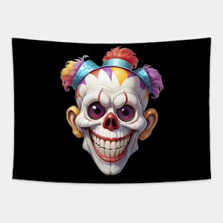 skull Clown Tapestry