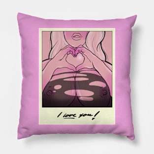 I Love U Pillow
