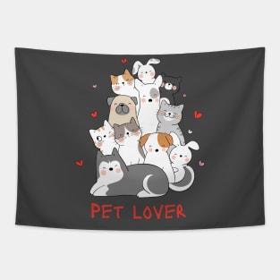 Pet Lovers Tapestry