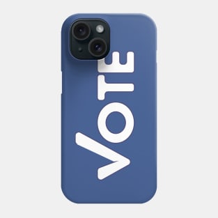 Vote Blue Mask Phone Case