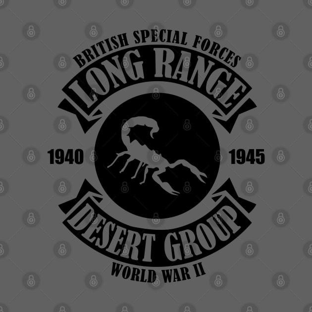 Long Range Desert Group LRDG by TCP