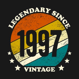 Legendary since 1997 vintage birth year gift T-Shirt