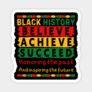 black history month African American, birthday black people Magnet