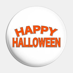 Happy Halloween Pin