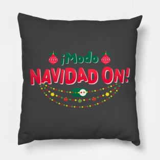 Modo Navidad On Pillow