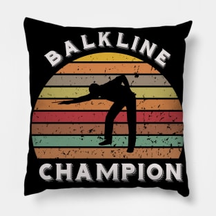 Balkline carom billiards champion Pillow