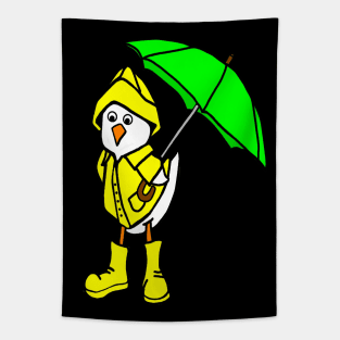 Rainy Day Duck Tapestry