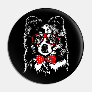 Cute Shetland Sheepdog Sheltie mom dog lover gift Pin