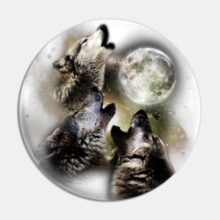 The Howling Moon Pin