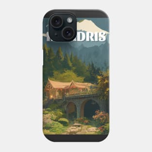 Visit Imladris - Travel Poster - Fantasy Funny Phone Case