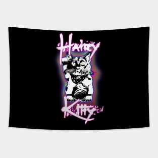 Hairy (Lucky) Kitty Design Tapestry