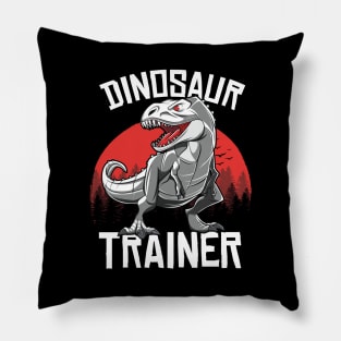 Funny Dinosaur T Rex Trainer Halloween Costume Pillow