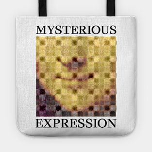 Mysterious expression light Tote