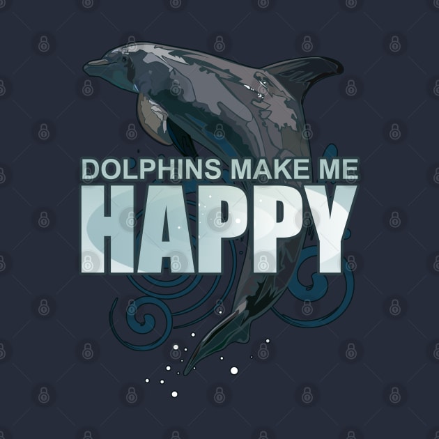 Dolphins Make Me Happy by adamzworld