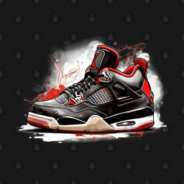 AJ 4 by Buff Geeks Art