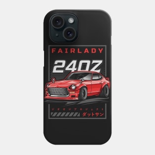 Vintage Car Fairlady 240Z (Super Red) Phone Case