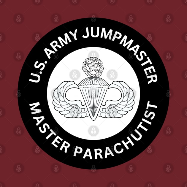 U.S. Army Jumpmaster - Master Parachutist by Desert Owl Designs