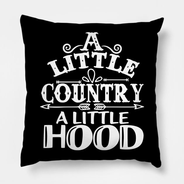 Hood A Little Country a Little Hood Pillow by StacysCellar