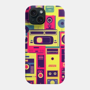 80's retro casette Design Phone Case