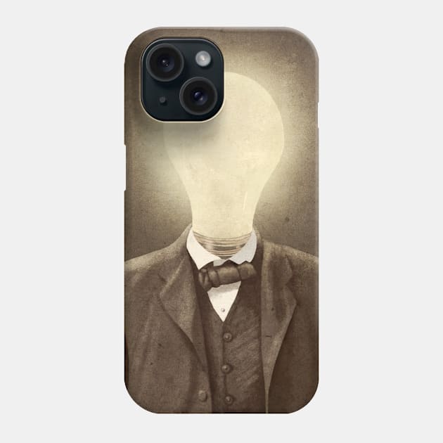 The Idea Man Phone Case by Terry Fan