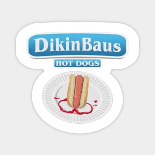 DikinBaus Hot Dogs Magnet