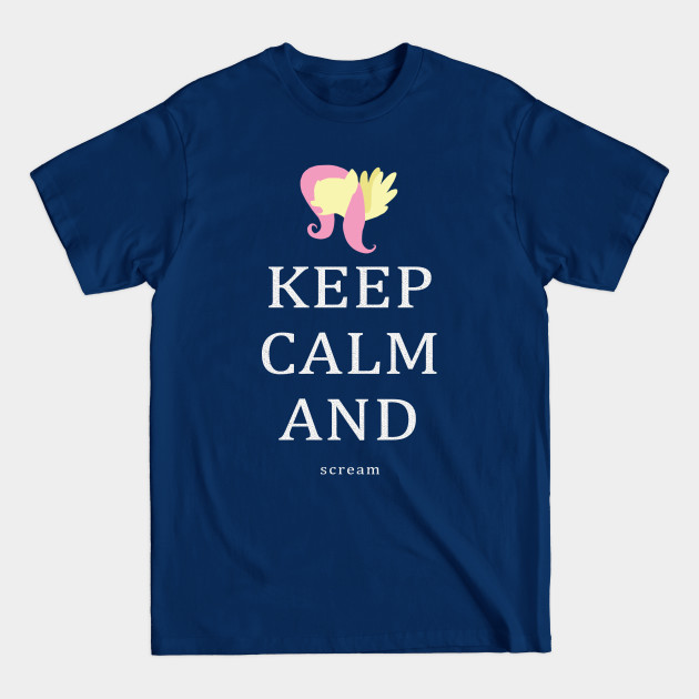 Disover My Little Pony - Keep Calm and - Fluttershy - Cartoon - T-Shirt