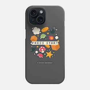 Press Start to Activate Awesomeness Phone Case