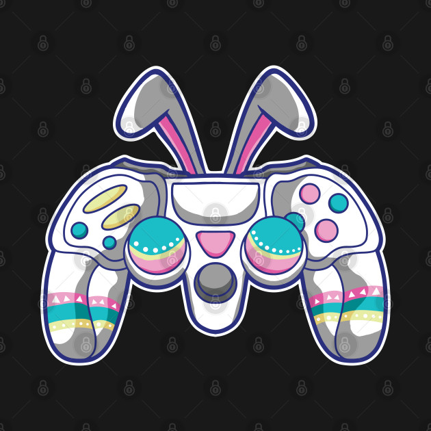 Discover Video Game Easter Gamer Controller Bunny Ears - Easter Gamer - T-Shirt